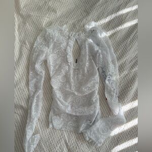 NWT MSGM lace top size 38 italian